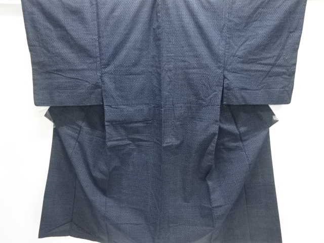 アンティーク　木綿本場久留米絣　亀甲絣男物着物